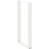  Noge za barski stol U-oblika 2 kom Bijele 60 x (100-101) cm Čelik | shoptok.hr