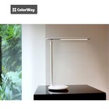 COLORWAY LED Stolna Lampa s Ugrađenom Baterijom Bijela | shoptok.hr