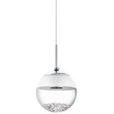 Eglo montio 1 visilica/1, led, 1x5w, krom/staklo prozirno | shoptok.hr