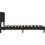  Krevetna konstrukcija Crna 90 x 200 cm Umjetna koža | shoptok.hr