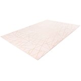 Kayoom RAVNO TKANA PREPROGA Bijou 125 Creme / Gold 120/170 cm krem barve, zlate barve | Shoptok.si