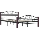  Za krevet crni metalni 120 x 200 cm | shoptok.hr