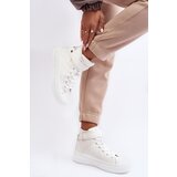 Big Star Women's Padded Platform Trainers White | shoptok.hr