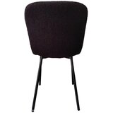 Livetastic Set Stolov Bouclé, Črna, 4-Delni | Shoptok.si