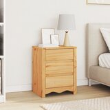 vidaXL Nočna omarica ""DRAMMEN"" 45x35x56 cm Trden bor, (22008022) | Shoptok.si