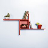 Kalune Design Crvena polica s više razina 100 cm Cross – | shoptok.hr