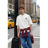 Trendyol Muška majica Tmnss22Ts0318, Krem | Eponuda.com
