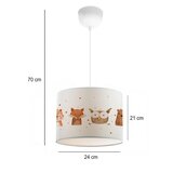 Opviq luster AYD-2919, bijeli | Eponuda.ba