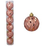 Molarem Home Set od 6 kuglica za božićno drvce – 6 cm, roza | shoptok.hr