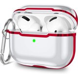 Venisymlis Prozoren etui za AirPods Pro iz TPU z obeskom za ključe, ovitek za Apple, odporen na udarce, (22102213) Cene