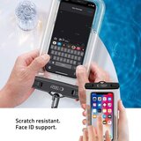 TECH-PROTECT UWC7 UNIVERZALNA VODOOTPORNA FUTROLA 6.9 INČA CRNA/NARANČASTA | shoptok.hr