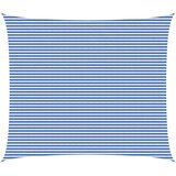 vidaXL Senčna platna Modra in bela 6 x 7 m HDPE, (5000241230) | Shoptok.si