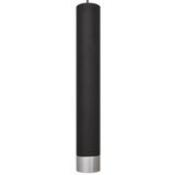  LED luster na sajli TUBA 3xGU10/4,8W/230V crna/sjajni hrom | Eponuda.com