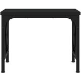  Stalak za pisač crni 40 x 30 x 31 cm od konstruiranog drva | shoptok.hr