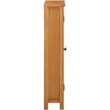 vidaXL Ormarić za pohranu 50 x 22 x 110 cm od masivne hrastovine | shoptok.hr