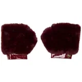 Rokavice MANICOTTI FAKE FUR GU25235 Rdeča