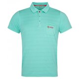 Kilpi GIVRY-M TURQUISE men's polo shirt