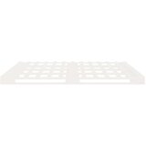  Okvir za krevet od masivnog drva bijela 135x190 cm 4FT6 bračni | shoptok.hr