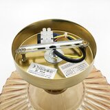  Stropni luster TRISH 1xE27/15W/230V zlatna/dimljeno bež | Eponuda.com