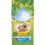 Friskies suva hrana za štenad dog junior, piletina i povrće, 15kg