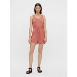 Pieces Pink Short Overalls with Tie Neora - Women | shoptok.hr