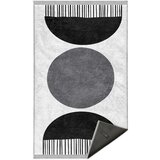 Mila Home Belo-črna preproga 80x150 cm - Mila Home Cene