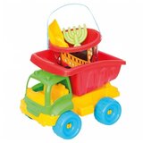 Dede 035155 Kamion za pesak sa kanticom i lopaticama | ePonuda.com