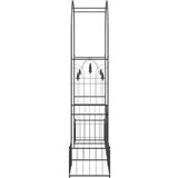  Vrtni Luk Jednobojno Crna 203 x 50 x 218 cm | shoptok.hr