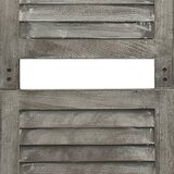 Sobna pregrada sa 6 panela siva 214 x 166 cm od masivnog drva | shoptok.hr