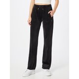Juicy Couture Hlače 'Tina' crna / srebro | shoptok.hr