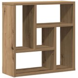  Zidna polica Artisan hrast 45x16x45 cm izrađeno drvo | shoptok.hr