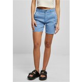 UC Ladies Ladies High Waist Cargo Shorts horizonblue | shoptok.hr