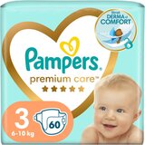 Pampers Premium Care Size 3 plenice za enkratno uporabo 6-10 kg 60 kos | Shoptok.si