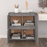  Komoda siva boja betona 70x41x75 cm od konstruiranog drva | shoptok.hr