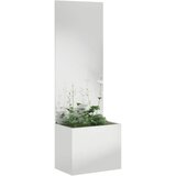  Privatnost u vrtu Srebrno 50 x 32 x 150 cm Pocinčani čelik | shoptok.hr