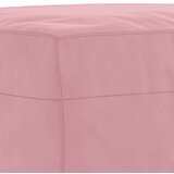  3-dijelni set sofa s jastucima ružičasti baršunasti | shoptok.hr