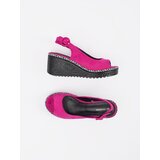 GOODIN Women's wedge sandals fuchsia | Shoptok.si