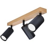  Brilagi - Spot svetiljka SELE 3xGU10/30W/230V crna/dekor hrasta | Eponuda.com
