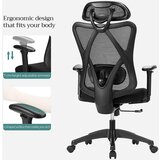 Songmics pisarniški stol, črn, OBN063B01 | Shoptok.si
