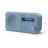 Sharp Prenosni DAB radio TOKYO DR-P420 BL | Shoptok.si