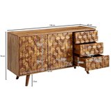 MID.YOU Komoda Wohnling, Pravi Les | Shoptok.si