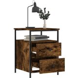  Noćni ormarići 2 kom boja hrasta 44x45x60 cm konstruirano drvo | shoptok.hr