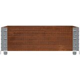  Vrtna sadilica smeđa 80x60 cm od borovine | shoptok.hr
