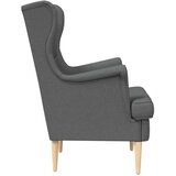  Fotelja Tamno siva tkanina | shoptok.hr