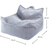 Wigiwama Plava vreća za bebe od samta Chair – | shoptok.hr