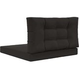  Zunanja blazina za kavč 2 pcs Črna Poliester, (5000202599) | Shoptok.si