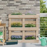  Kutije za cvijeće za Euro palete 12 pcs Zelena | shoptok.hr
