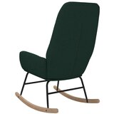  Stolica za ljuljanje od tkanine tamnozelena | shoptok.hr