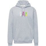 GAP Majica rumena / pegasto siva / lila / bela | Shoptok.si