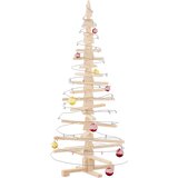 Drveno božićno drvce za ukras 150 cm masivno drvo bor | shoptok.hr